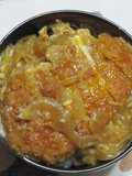 Katsudon Seasoned with Mentsuyu and Sugar
