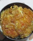 Katsudon with Noodle Sauce and Sugar