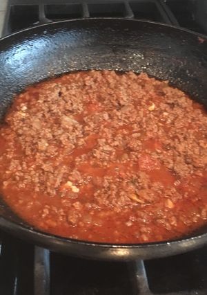 Una foto de Salsa a la ragú