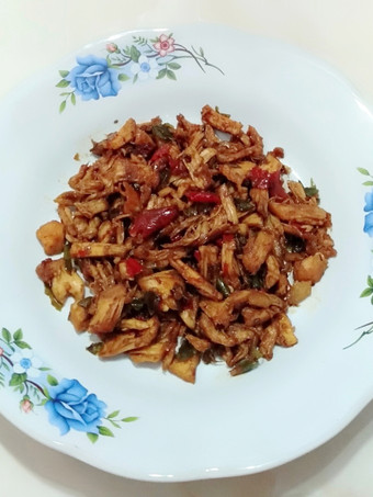 Resep Ayam Suwir Pedas Manis Anti Gagal