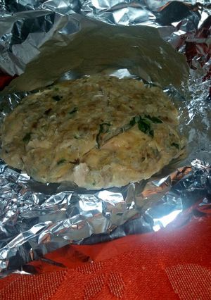 Una foto de Hamburguesas de jurel con quinoa,