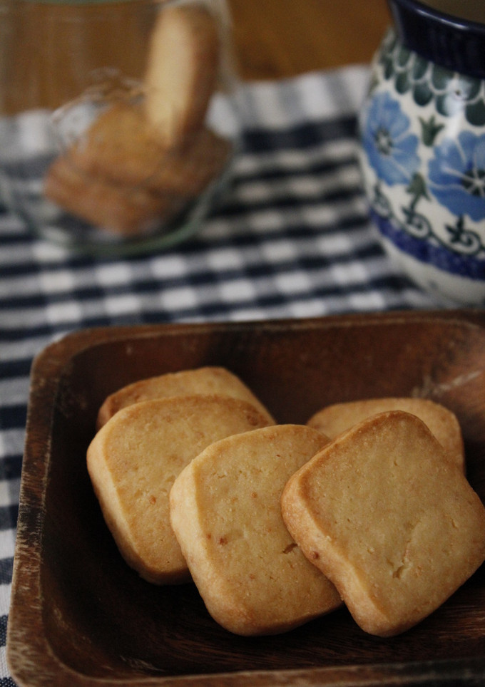 A picture of Cream Cheese and Grated Cheese Cookies.