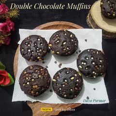 A picture of Double Chocolate Muffins.