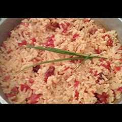A picture of Parte 2: El arroz de pimentón rojo.