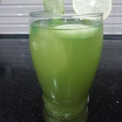 A picture of Coriander and Cucumber Juice.