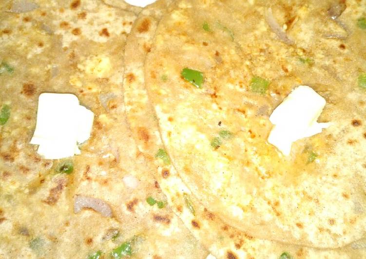 How to Make Homemade Paneer paratha