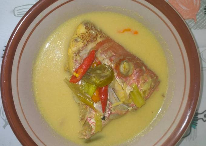 Gulai Ikan Kakap / Gulai malas