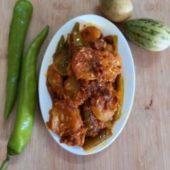 A picture of Chibad (kachri) sabji.