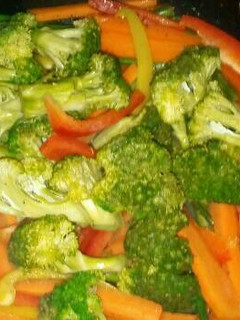 Una foto de Vegetales Salteados