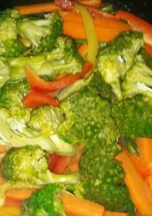 Una foto de Vegetales Salteados