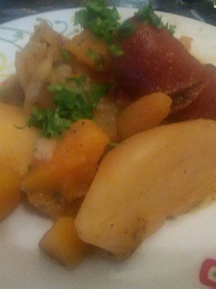 Una foto de Papas con longaniza