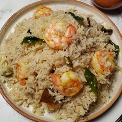 Prawn Biryani - Happy Mother's Day A picture of Prawn Biryani - Happy Mother's Day.