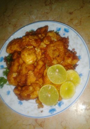 صورة لوصفة جمبري بانيه