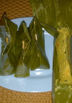 Foto resep Botok Jagung Udang