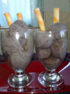 Foto resep Es Krim Ubi Ungu ala Dian