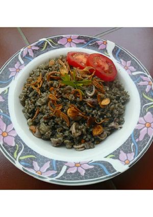 Foto resep Nasi Goreng Tinta Cumi