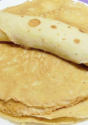 A picture of Pfannenkuchen (German Pancake/Crepe).