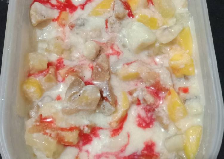 How to Make Favorite Fruit cream delight