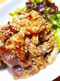 Perfect for BBQs★Special Marinated Pork Stir-Fry