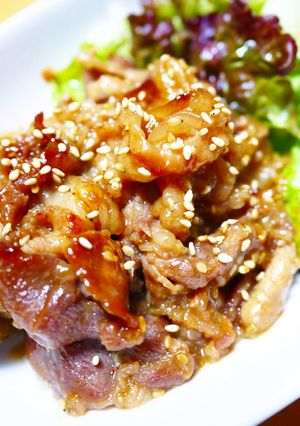 A picture of Perfect for BBQs★Special Marinated Pork Stir-Fry.