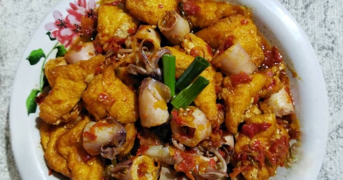 Resep Sambal Tahu Cumi Asin Oleh Deki Isnawan Cookpad