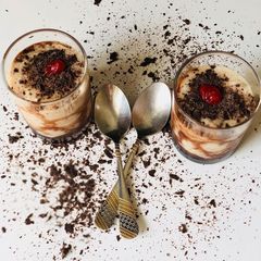 A picture of Chocolate sabudana kheer.