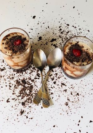 A picture of Chocolate sabudana kheer.