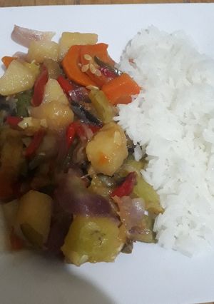 Una foto de Mix de verduras ¡súper sano!