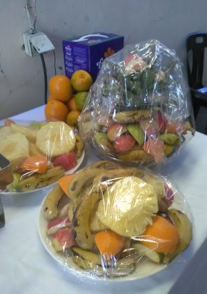 A picture of Fruit salad.
