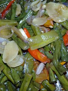 Foto resep Tumis sayur kacang rice cooker