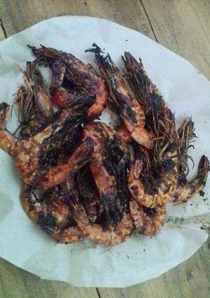 Foto resep Udang bakar rempah