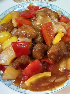 鳳梨糖醋咕咾肉 的食譜成品照片
