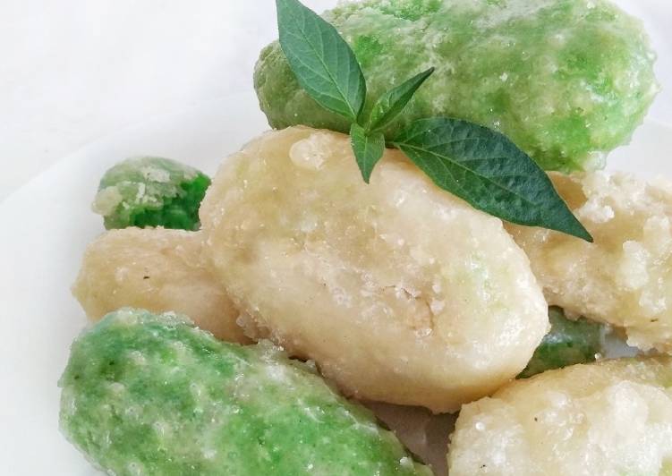 resep cara mengolah Gemblong/getas