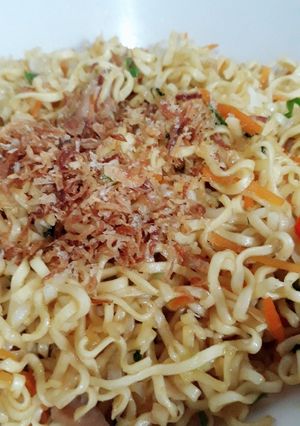 Foto resep Mie goreng cap burung dara