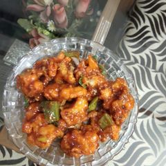 Chilli garlic cauliflower A picture of Chilli garlic cauliflower.