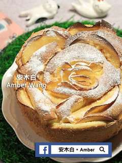 玫瑰花戚風蛋糕(影片) 的食譜成品照片