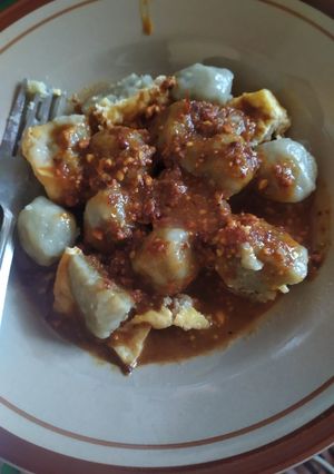 Foto resep Cilok ikan teri nasi medan