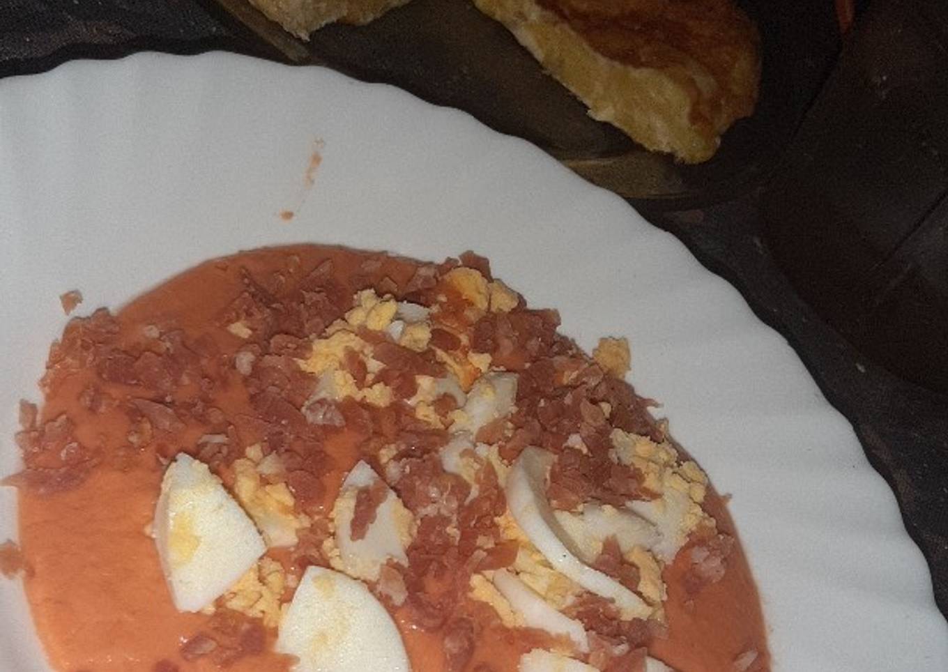 Salmorejo cordobés (mi tierra)❤️♥️👏🎉