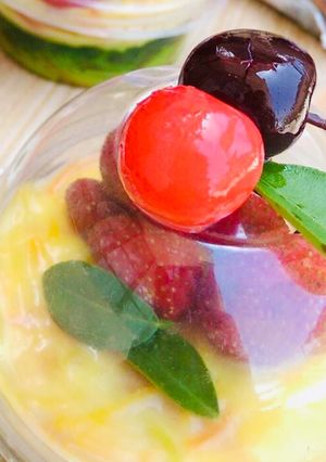 A picture of Colourful Vermicelli delight.