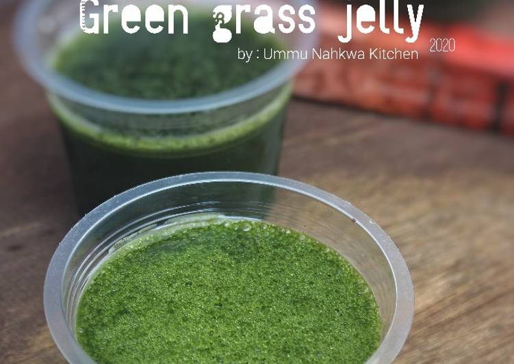 Green grass jelly / Cincau Hijau Rambat