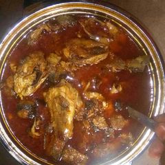 A picture of Fish pepper soup.