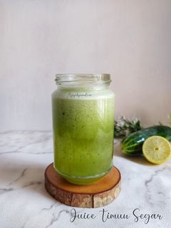 Foto resep Jus timun segar
