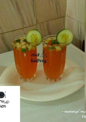 A picture of Lemon tsamiya mai cucumber by ful@rny"ss kitchen.