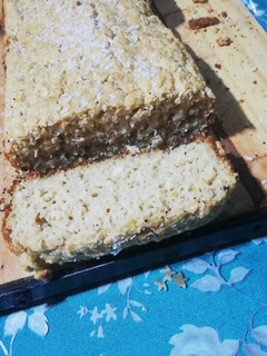 Una foto de Budín de avena y coco, sin harinas 😉