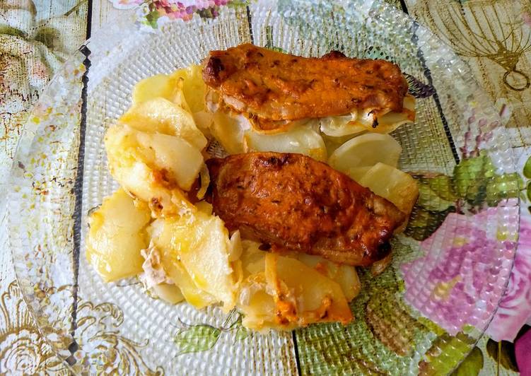 Lomo al horno con salsa gaucha