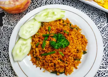 Resep Baru Nasi goreng sayur daun bawang Enak Bergizi