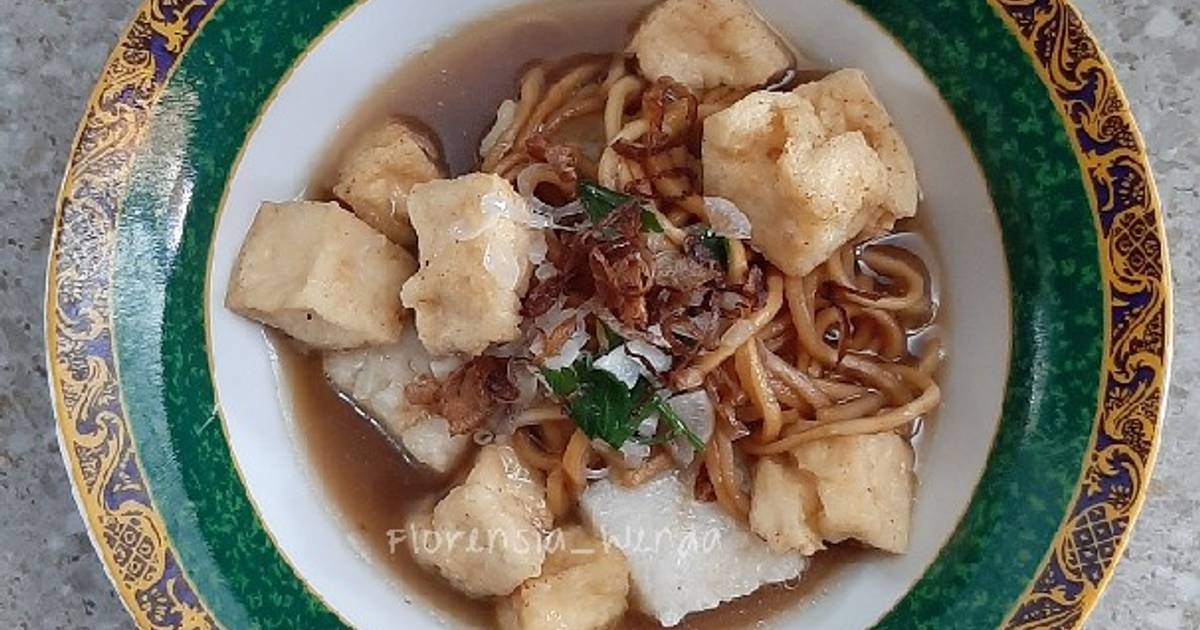 Resep Lontong Mie Surabaya Oleh Florensia Wenda Cookpad