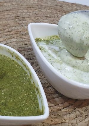 عکسی از دستور سس نعنا