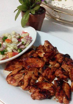 Foto resep Ayam BBQ Yahuutt