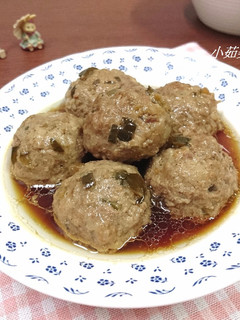 瓜仔肉丸子(電鍋料理) 的食譜成品照片